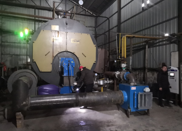 新密紙廠10噸蒸汽爐低氮燃燒機(jī)改造